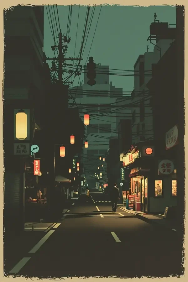 东京黄昏 电影海报