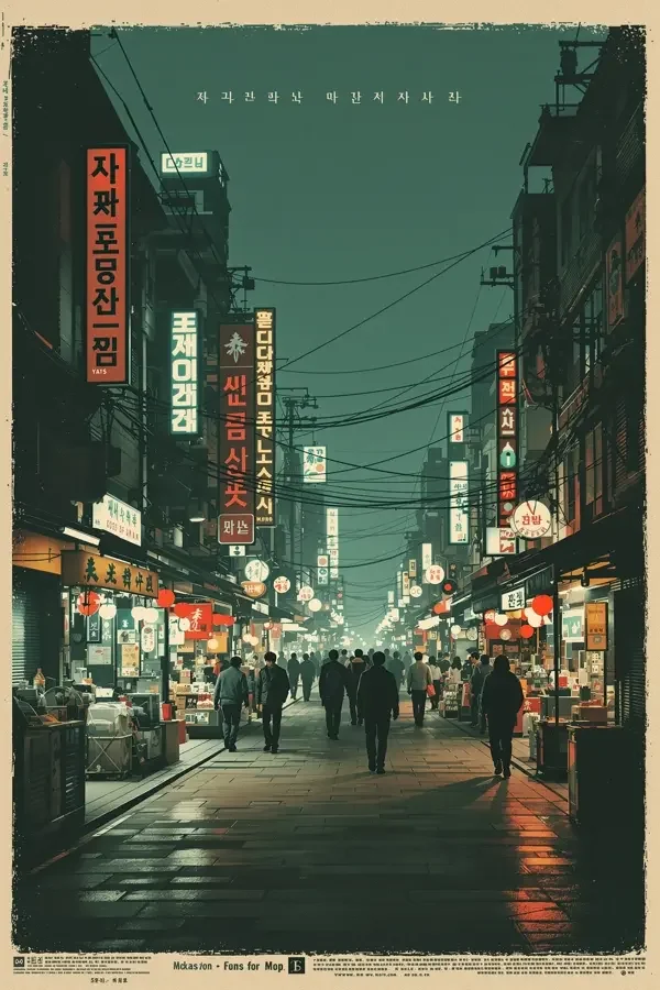 明洞夜色 - 猫眼电影 明洞夜色 电影海报